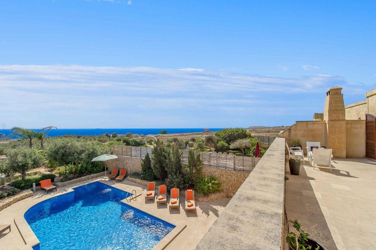 The Almonds Luxury Villa San Lawrenz Kültér fotó