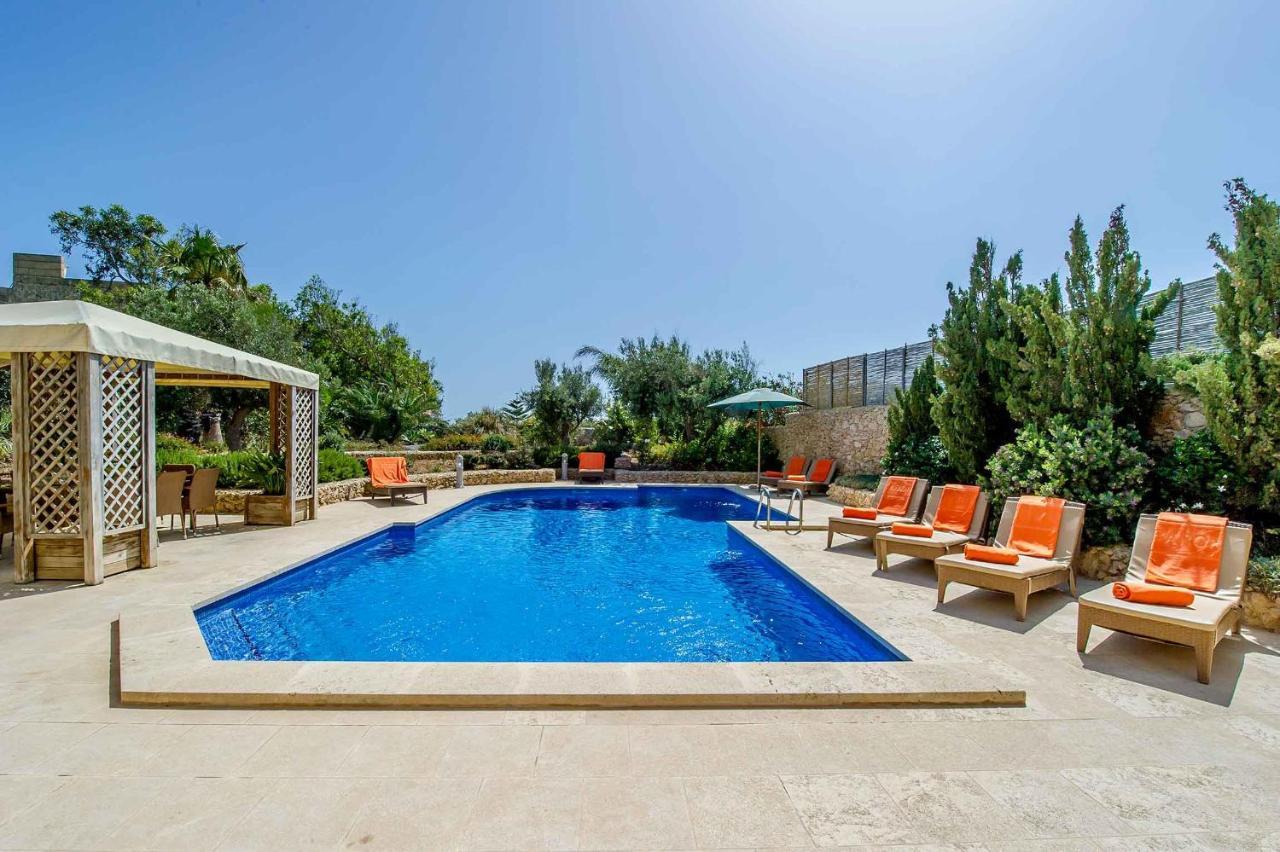 The Almonds Luxury Villa San Lawrenz Kültér fotó