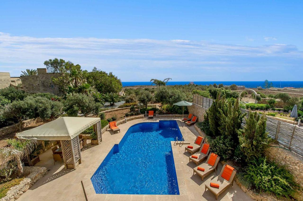 The Almonds Luxury Villa San Lawrenz Kültér fotó