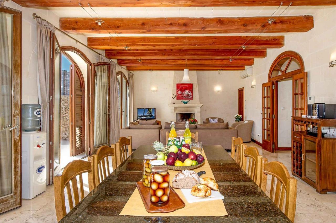 The Almonds Luxury Villa San Lawrenz Kültér fotó